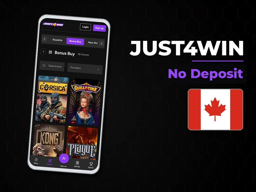 Just4win - No Deposit