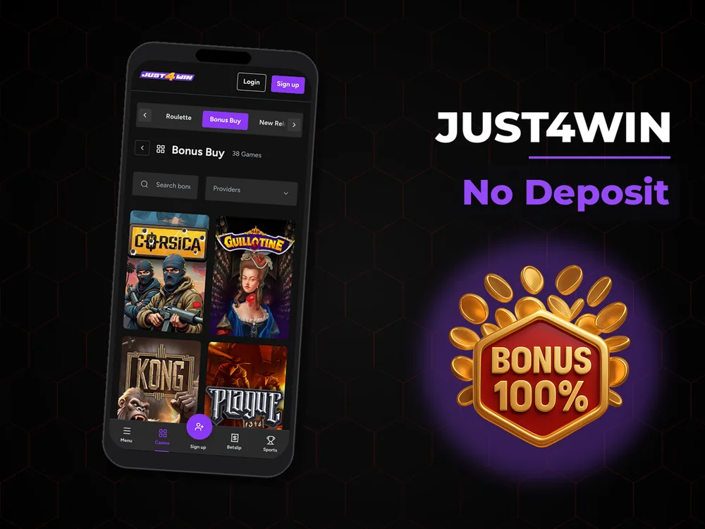 Just4win - No Deposit