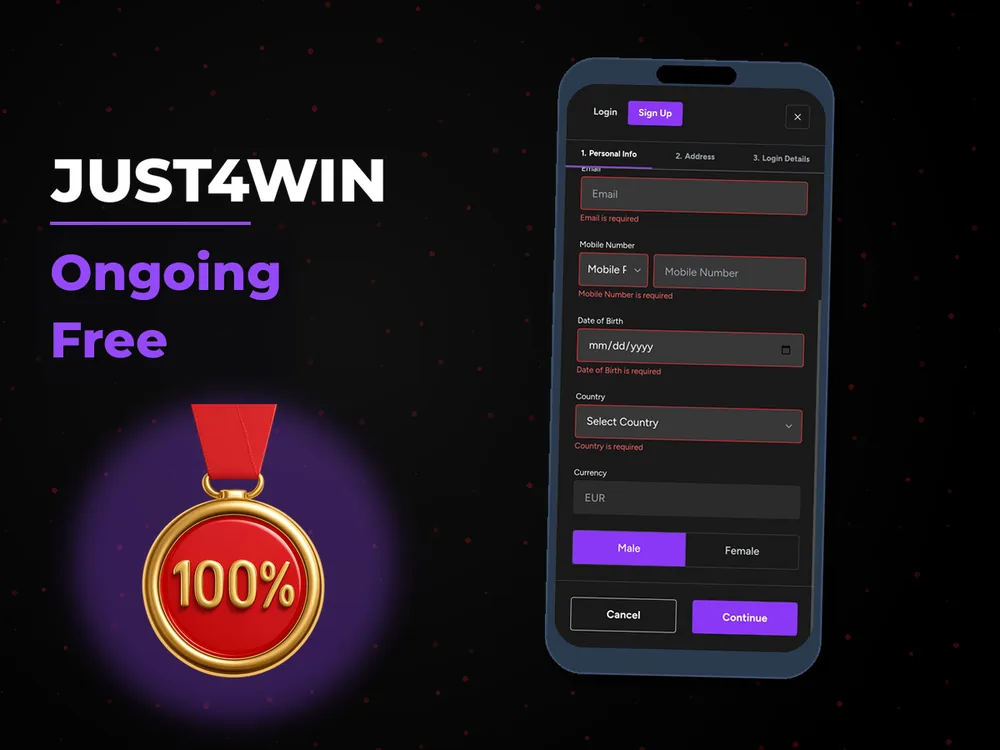 Just4win - Ongoing Free